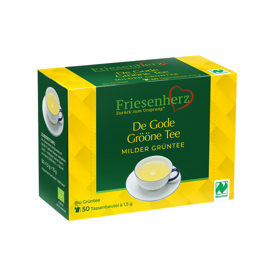 BIO/NATURLAND De Gode Grööne Teebeutel 50 x 1,5g